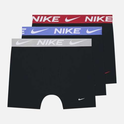 Комплект мужских трусов Nike Boxer Brief Long 3-Pack