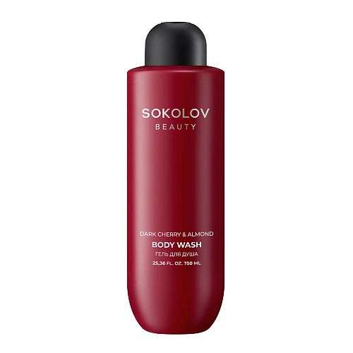 SOKOLOV Гель для душа, dark cherry & almond