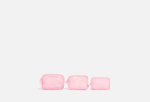 Набор косметичек в сетку | FOR ME by gold apple | COSMETIC BAG set