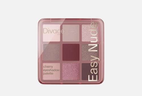 палетка теней для век | Divage | Easy nude