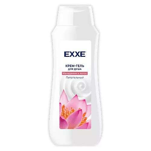 EXXE Гель для душа питательный Макадамия и лотос