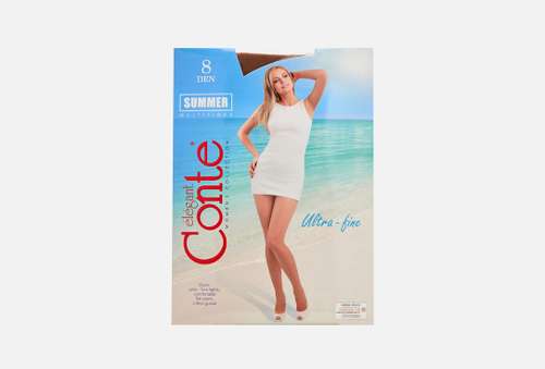 колготки 8 den | CONTE ELEGANT | Summer Open toe