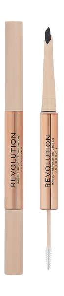 Revolution Makeup Fluffy Brow Duo 2-in-1 Blade Pencil & Clear Brow Gel