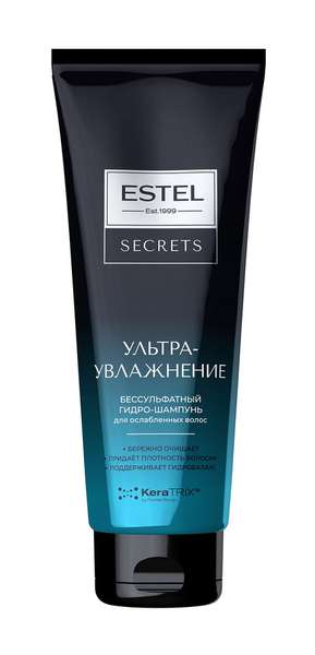 Estel Secrets Ультра-увлажнение Бессульфатный гидро-шампунь