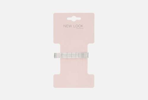 Набор невидимок для волос | New Look | 1296 серебро