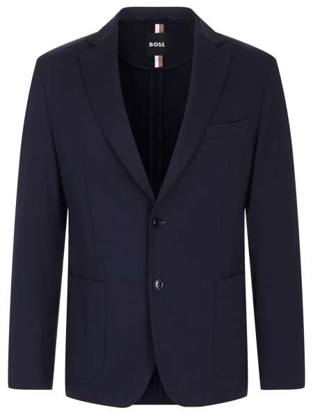 Пиджак Slim Fit однотонный, BOSS, 50494632/404