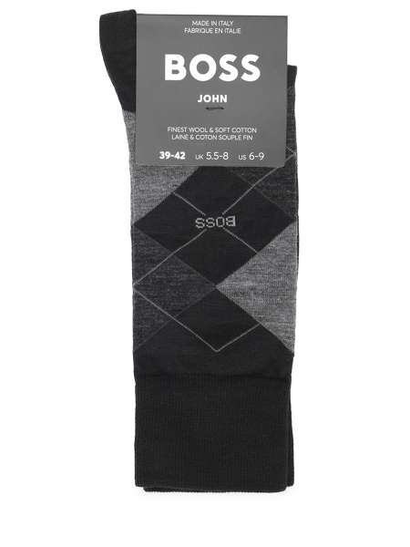 Носки из шерсти и хлопка John, BOSS, 50478362/001