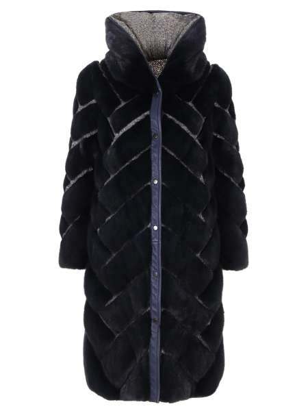 Шуба из меха норки, T.I.P FURS, PD55152AN-FSIB