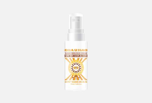 Солнцезащитный крем для лица SPF 50+ | Cha U Kao | DON'T KISS ME SUN