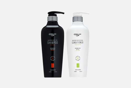 Набор для волос Шампунь и Кондиционер | NOLLAM LAB | Oily Scalp Set Sulfate-Free