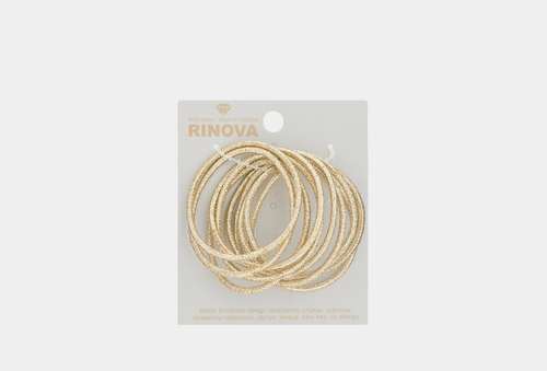 Резинка для волос | RINOVA | Золотистые