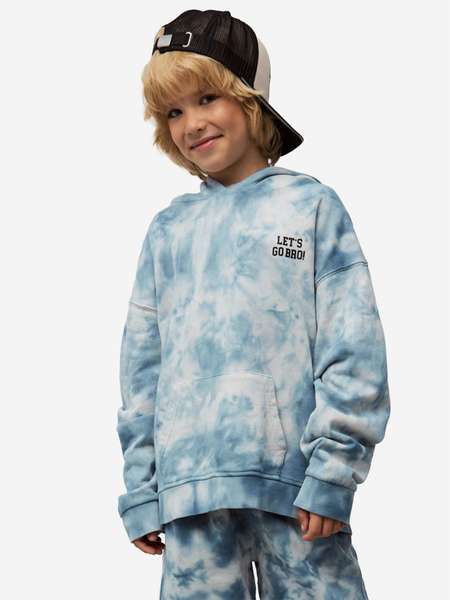 Худи с принтом tie dye для мальчиков TOTTI KIDS