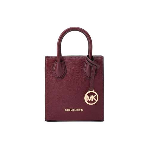MICHAEL KORS Mercer Коровья кожа Сумка с боковинами-гармошками Аккордеонная сумка Сумка через плечо Мини Женский Фуксия