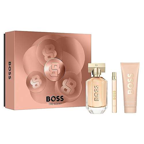 BOSS Парфюмерный набор The Scent For Her: Парфюмерная вода + Миниатюра + Лосьон для тела