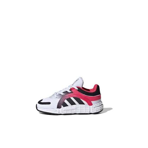 Adidas Originals Sonkei El I Устойчивая к истиранию низкая детская обувь розовая белая черная