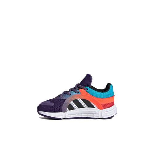 Adidas Originals Sonkei El I Противоскользящие Низкие Малыши Обувь Синие Оранжевые Фиолетовые Для Младенцев и Малышей