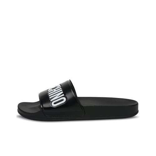 MOSCHINO Стильные сандалии мужские черные