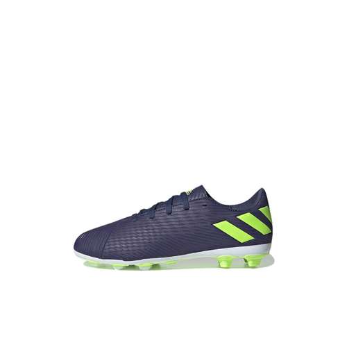 Adidas Messi 19,4 Low Топ Детские Футбольные Бутсы Синие Зеленые Малыш