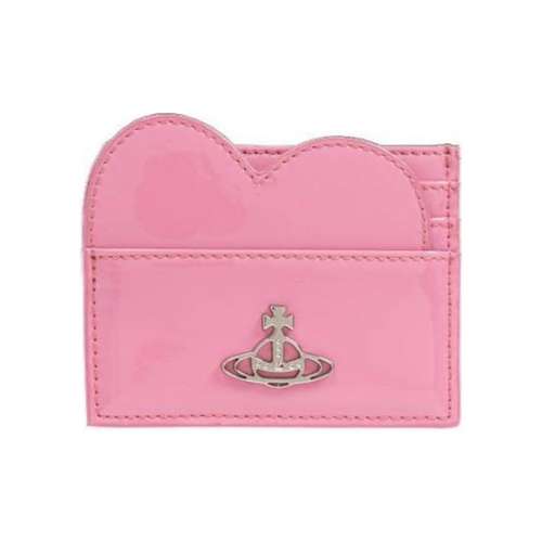 Vivienne Westwood PU (полиуретан) Полиуретан Картхолдер Стандартный (Standard) Женский Розовый