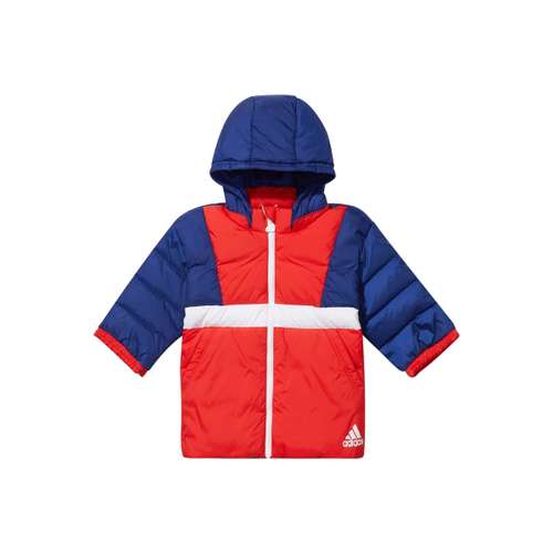Adidas Пуховик для младенцев и малышей синий