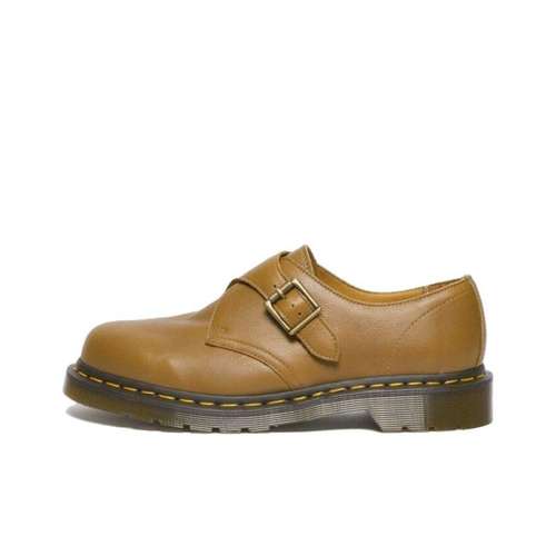 Dr.Martens 1461 Кожа Повседневная Обувь Женская Коричневая
