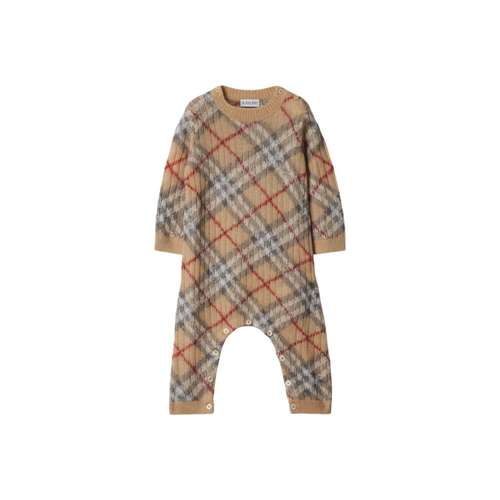 Burberry Комбинезон Бежевый для младенцев и малышей