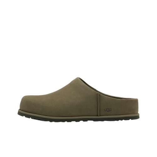 UGG Без специальных функций Закрытые тапочки Мужские Хаки Зеленый