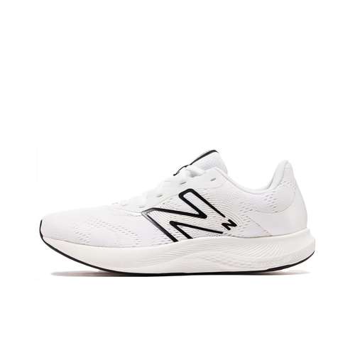 New Balance Pro R Ткань Устойчивая к истиранию Амортизация Дышащий Низкий Верх Беговые кроссовки Женские Белые
