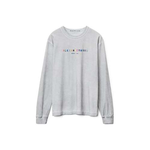 alexander wang Серебряная Лиса Унисекс Т-рубашка