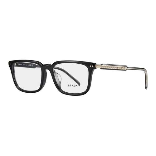 PRADA Оправа для очков Unisex с квадратным дизайном цветные сосуды и металл
