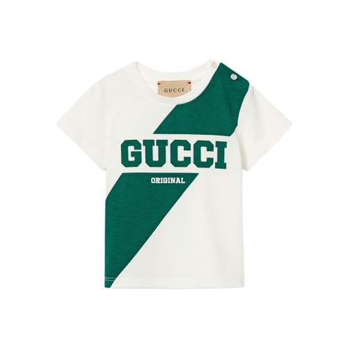 GUCCI T-рубашка FW24 Белая для младенцев и малышей