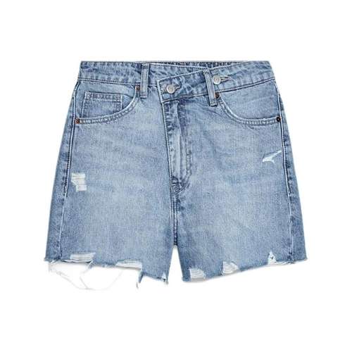 ZARA Trf Джинсовые шорты Женские Синие
