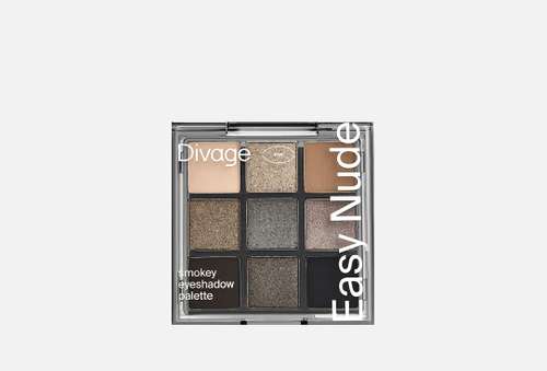 Палетка теней для век | Divage | Eyeshadow Palette Easy Nude