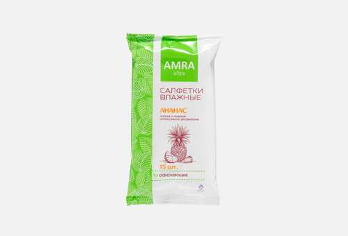 Влажные салфетки | Amra | освежающие