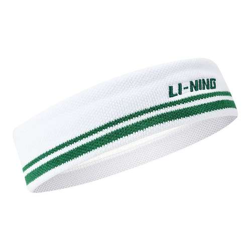 Li-Ning Противоскользящая износостойкая эластичная повязка от пота Унисекс Белый