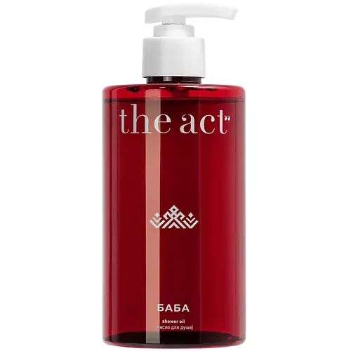 THE ACT Гель масло для душа гидрофильное серия БАБА