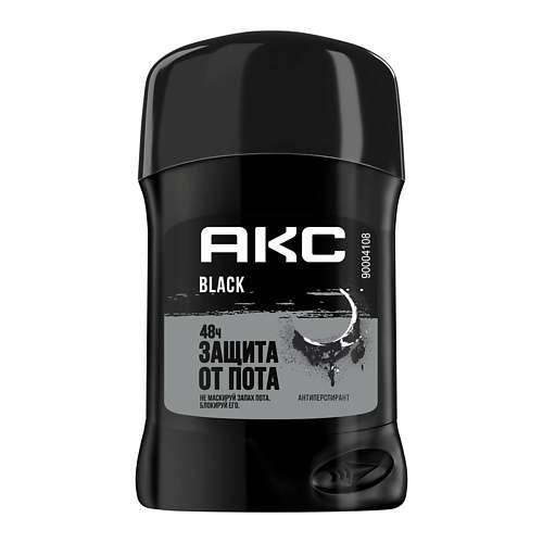 АКС Дезодорант антиперспирант стик мужской БЛЭК