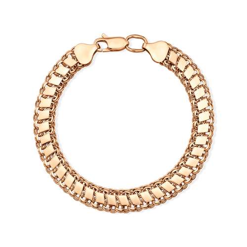 Золотой браслет облегченный