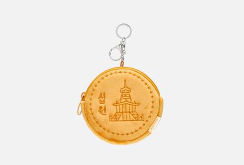 Кошелек-брелок для мелочи | Dailylike | Round change purse keyring