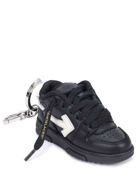 Брелок кожаный, OFF-WHITE, OMZG094F24PLA001 1001