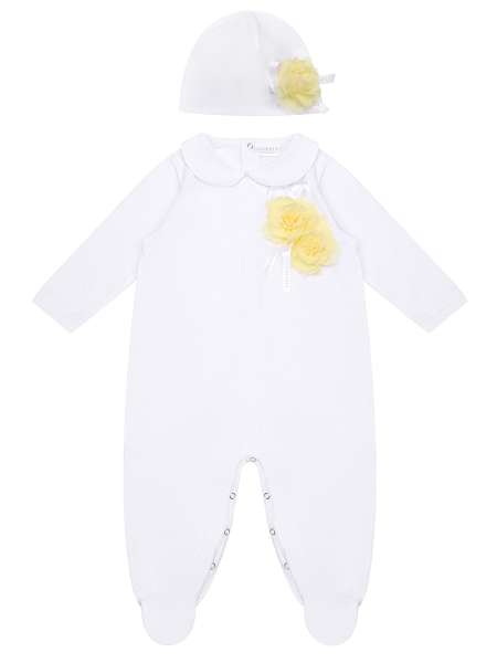 Комплект из комбинезона и шапочки, LA PERLA, 48649/