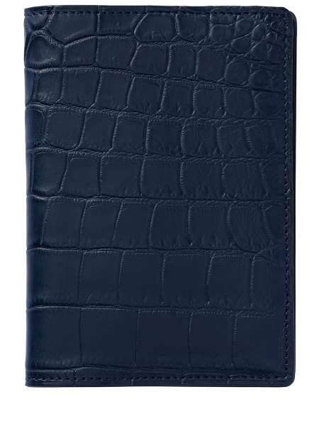 Обложка на паспорт из кожи крокодила, FARGONI, PC01-02-01