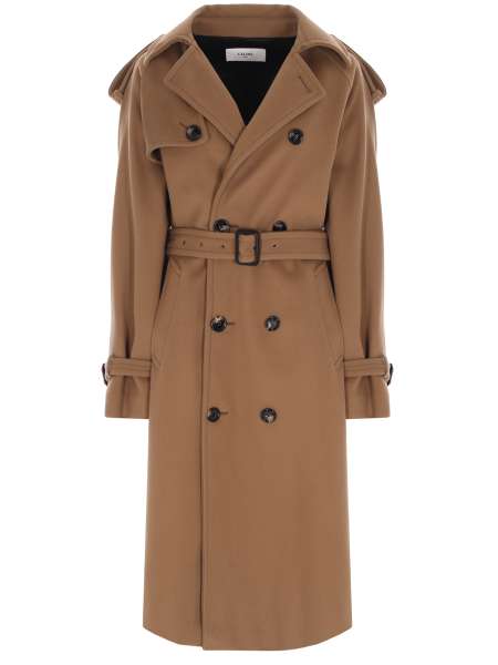 Пальто шерстяное, CELINE, 2M722995K.02DC