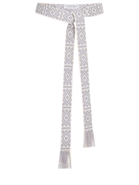 Пояс текстильный с узором, LE TRICOT PERUGIA, 78292/7215
