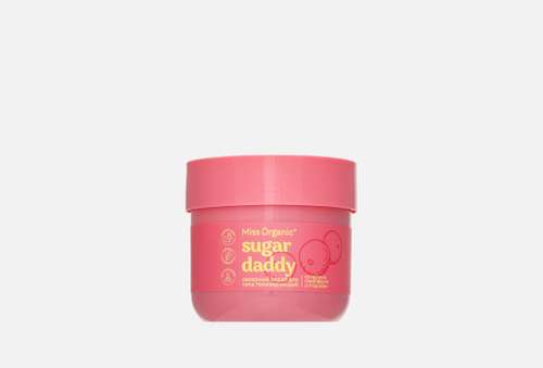 Скраб для тела | Miss Organic | Сахарный тонизирующий SUGAR DADDY