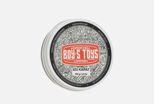 Паста для укладки волос высокой фиксации с низким уровнем блеска | Boys Toys | 101 Karat Strong Hold Matte Paste