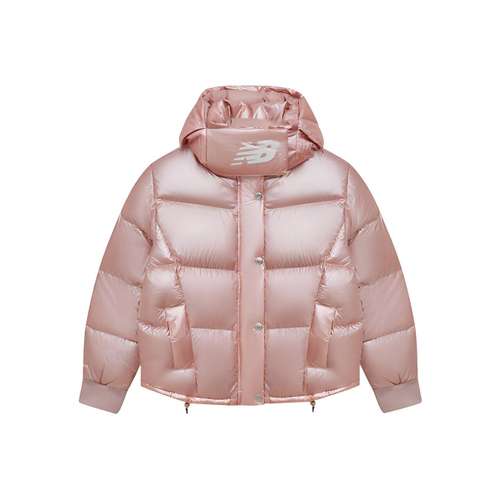 New Balance Пуховик Зимний Женский Розовый