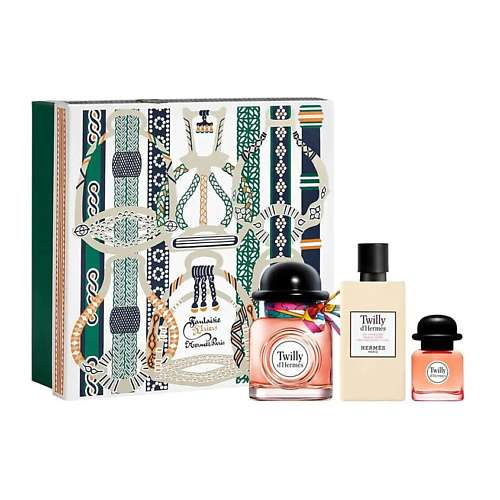 HERMES Набор Twilly D'Hermes: Парфюмерная вода + Мини-версия + Лосьон для тела