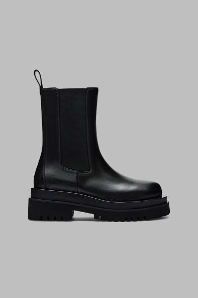 Ботинки из натуральной кожи