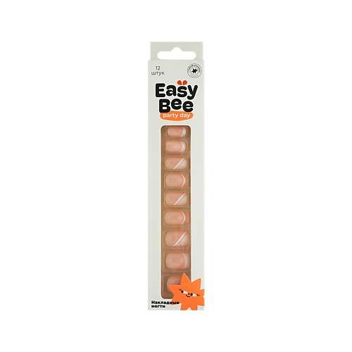EASYBEE Набор накладных ногтей с клеевыми стикерами NAIL DAY